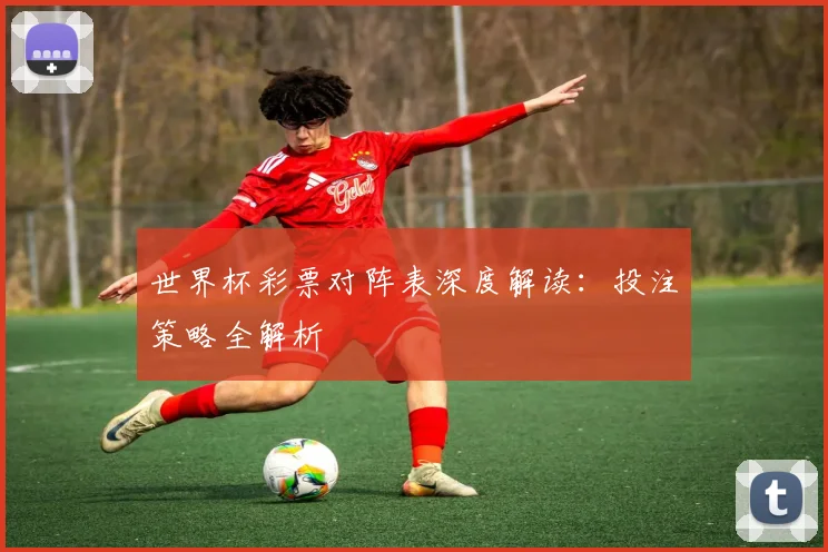 世界杯彩票对阵表深度解读：投注策略全解析