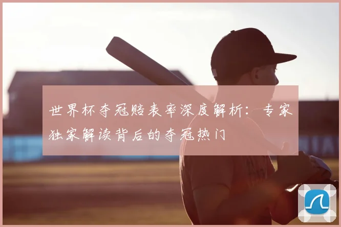世界杯夺冠赔表率深度解析：专家独家解读背后的夺冠热门